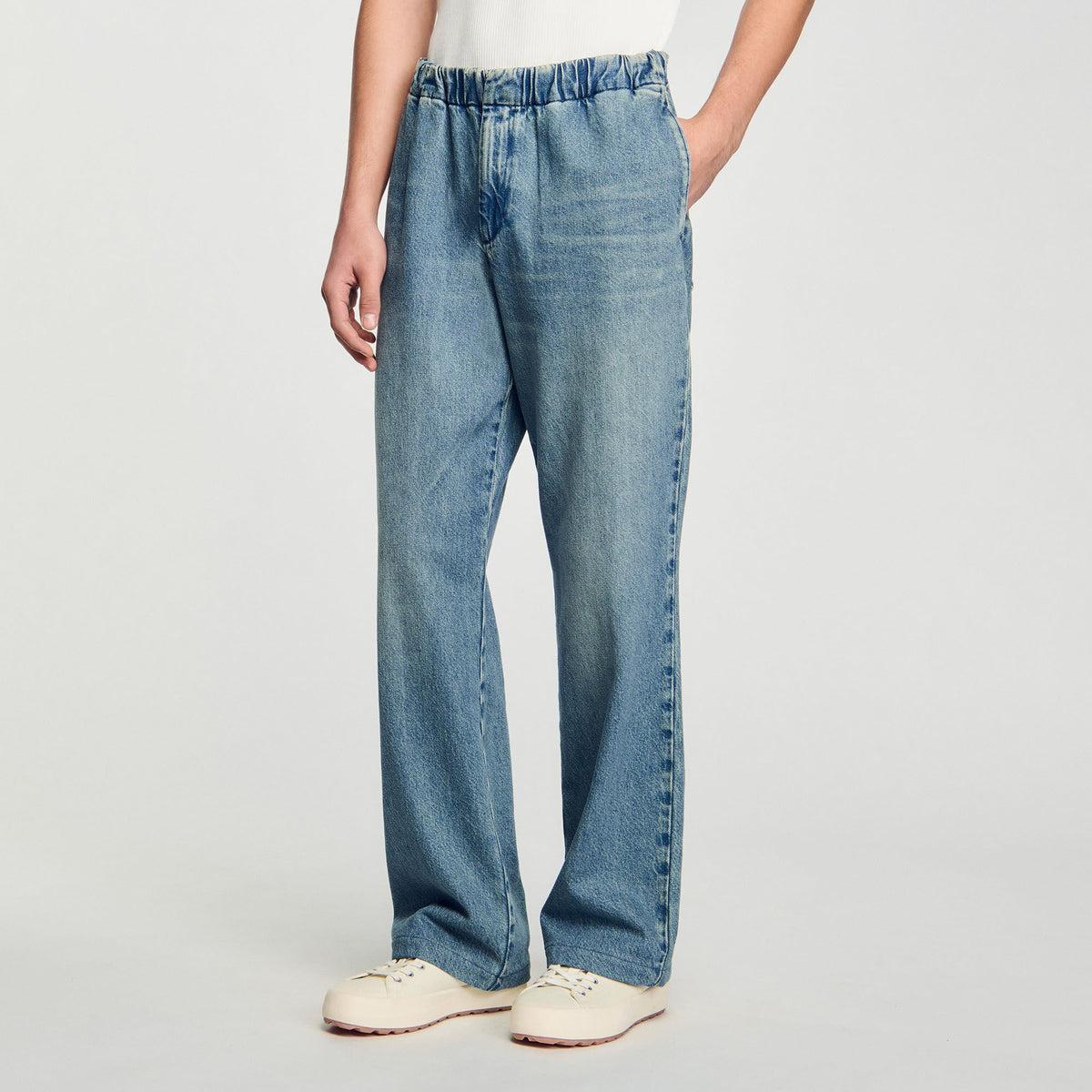 Sandro Wide-leg jeans