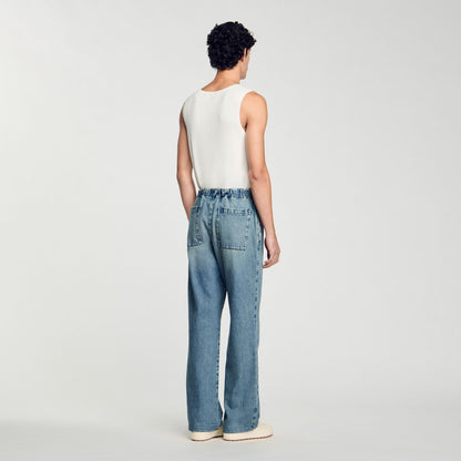 Sandro Wide-leg jeans