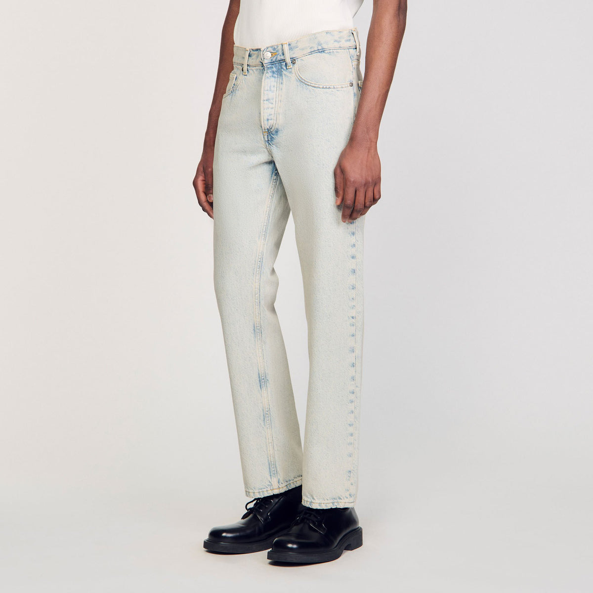 Sandro Regular faded jeans