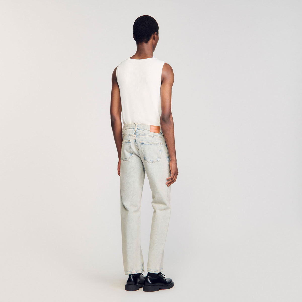 Sandro Regular faded jeans