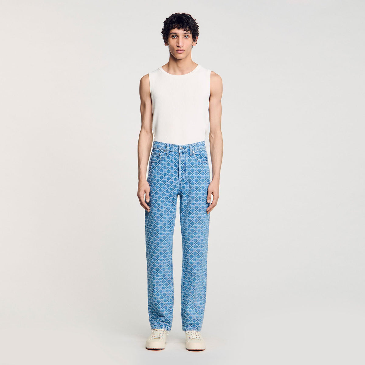 Sandro Regular-fit Square Cross jeans