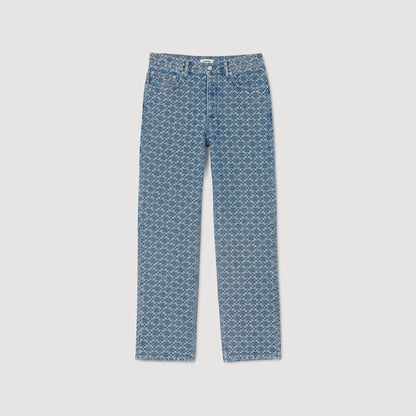 Sandro Regular-fit Square Cross jeans