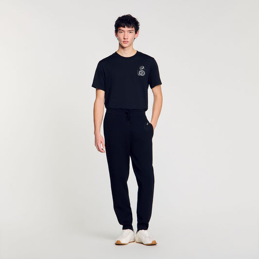 Sandro Joggers with snake detail