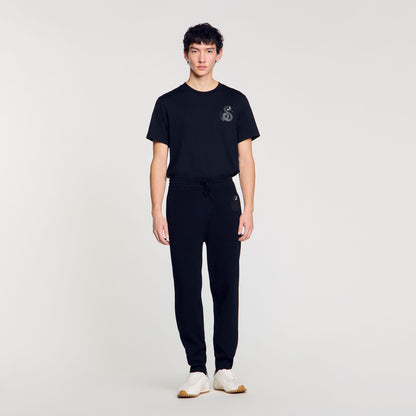 Sandro Joggers with snake detail