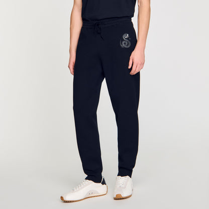 Sandro Joggers with snake detail