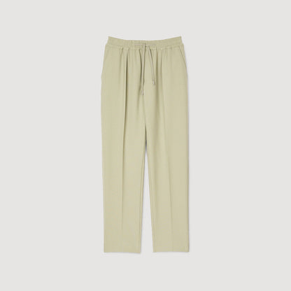 Sandro Elasticated straight-leg trousers