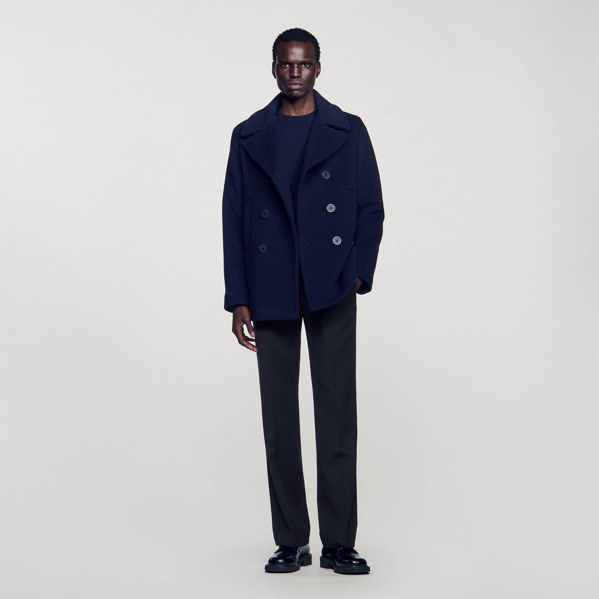Sandro Wool pea coat