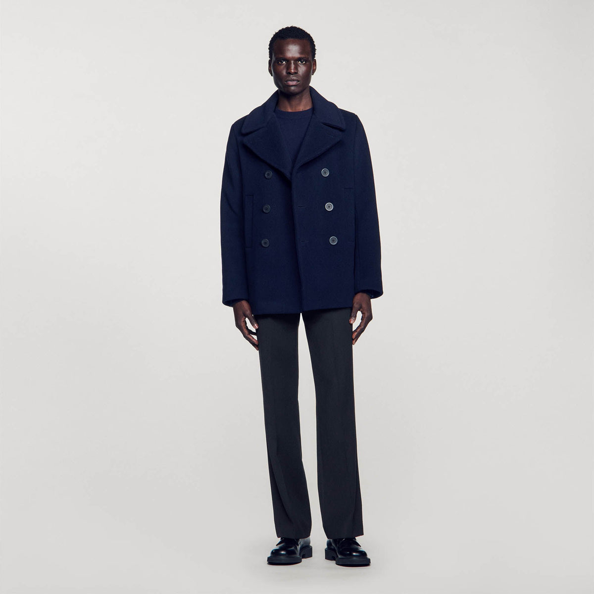 Sandro Wool pea coat
