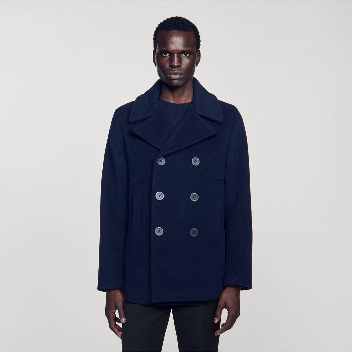 Sandro Wool pea coat