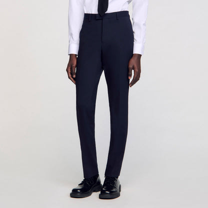 Sandro Classic wool suit pants