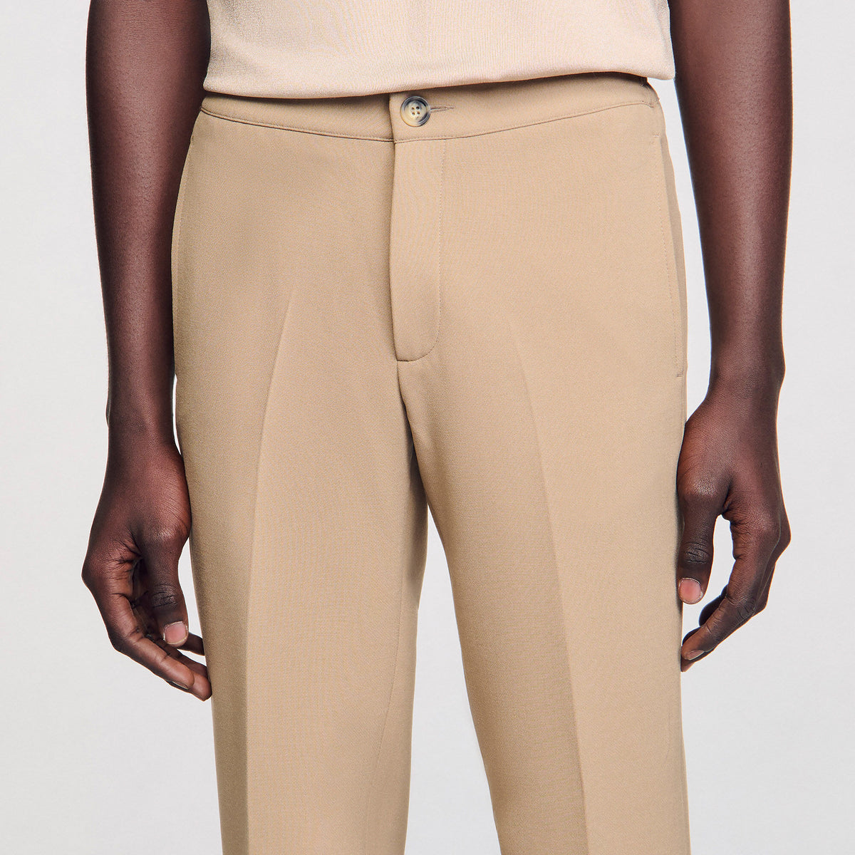 Sandro Jersey trousers
