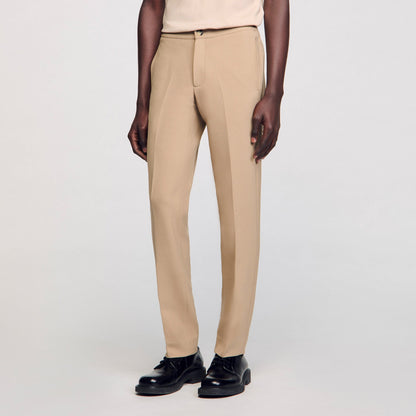 Sandro Jersey trousers