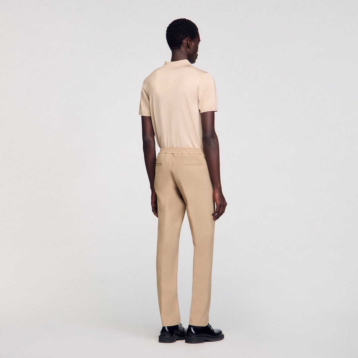 Sandro Jersey trousers