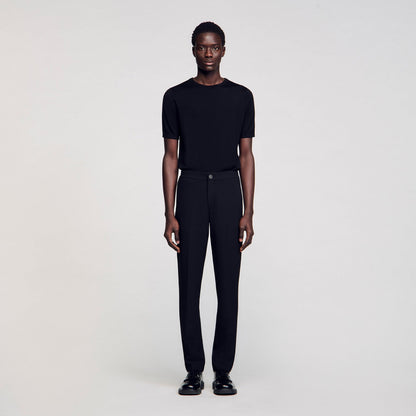 Sandro Jersey trousers