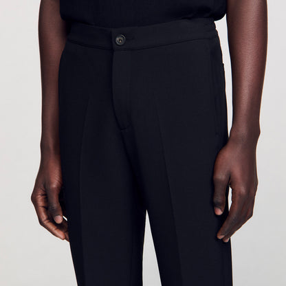 Sandro Jersey trousers