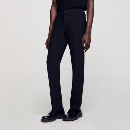 Sandro Jersey trousers