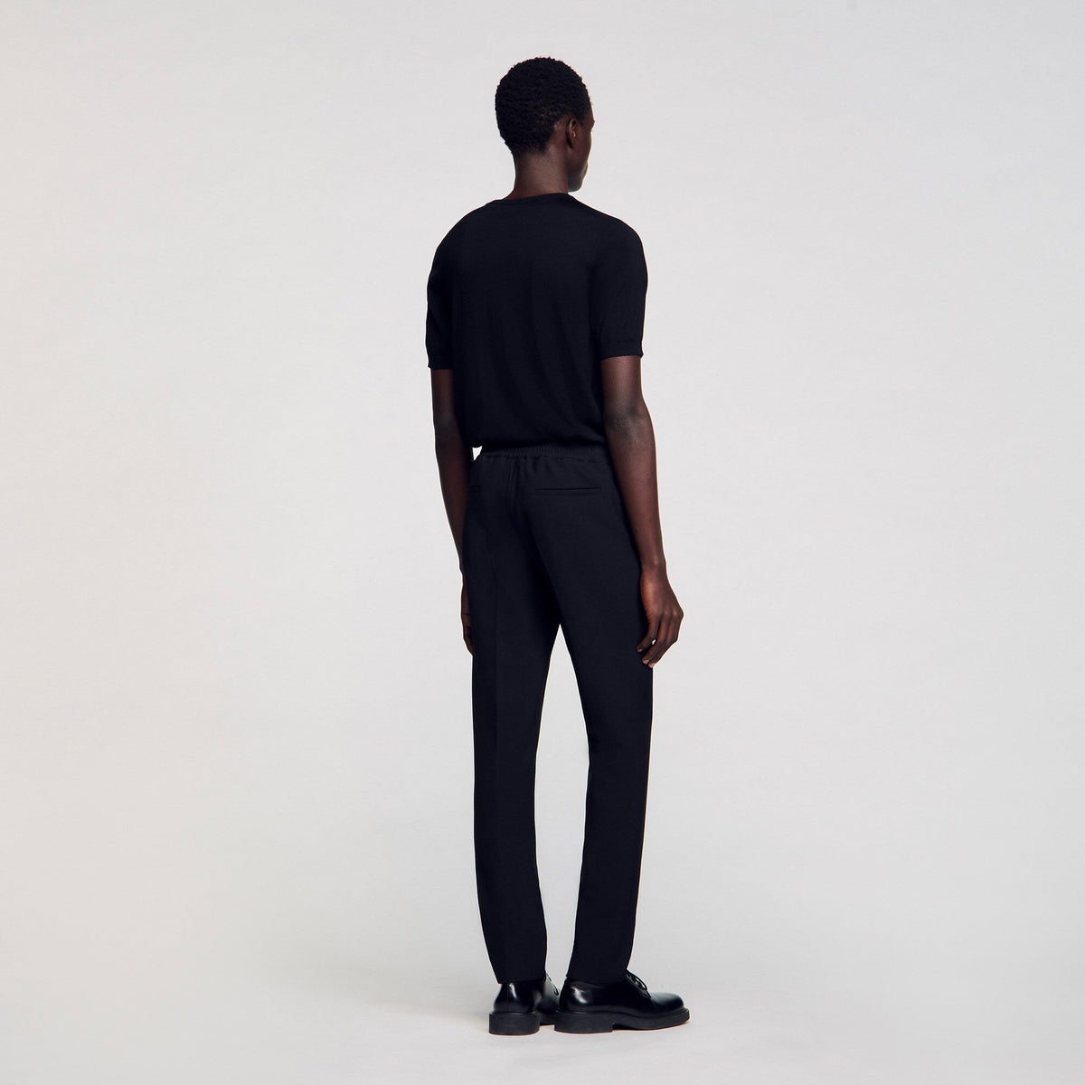 Sandro Jersey trousers