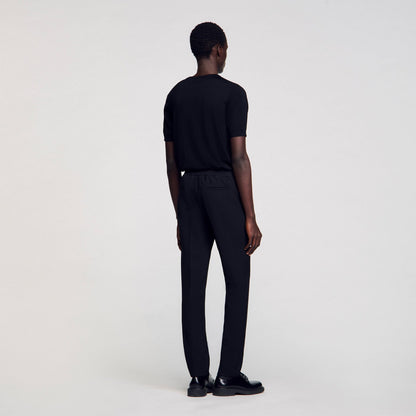 Sandro Jersey trousers