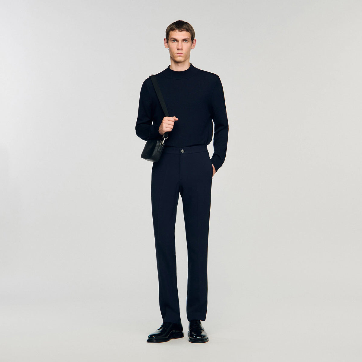 Sandro Jersey trousers