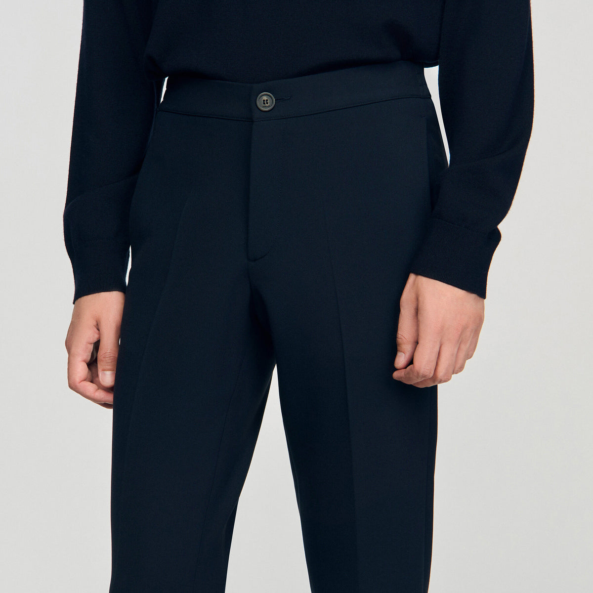 Sandro Jersey trousers