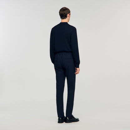 Sandro Jersey trousers