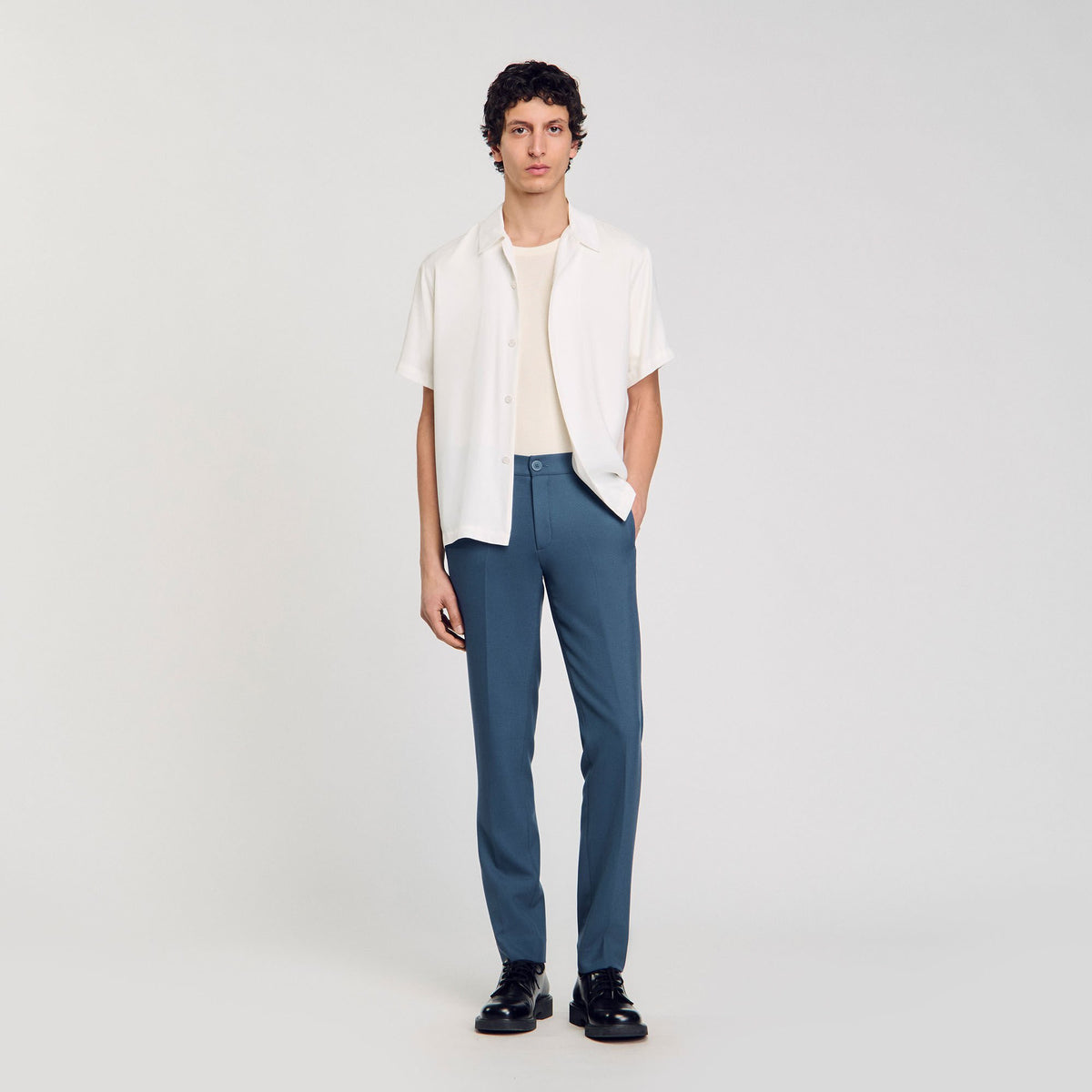 Sandro Jersey trousers