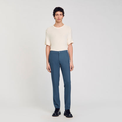 Sandro Jersey trousers
