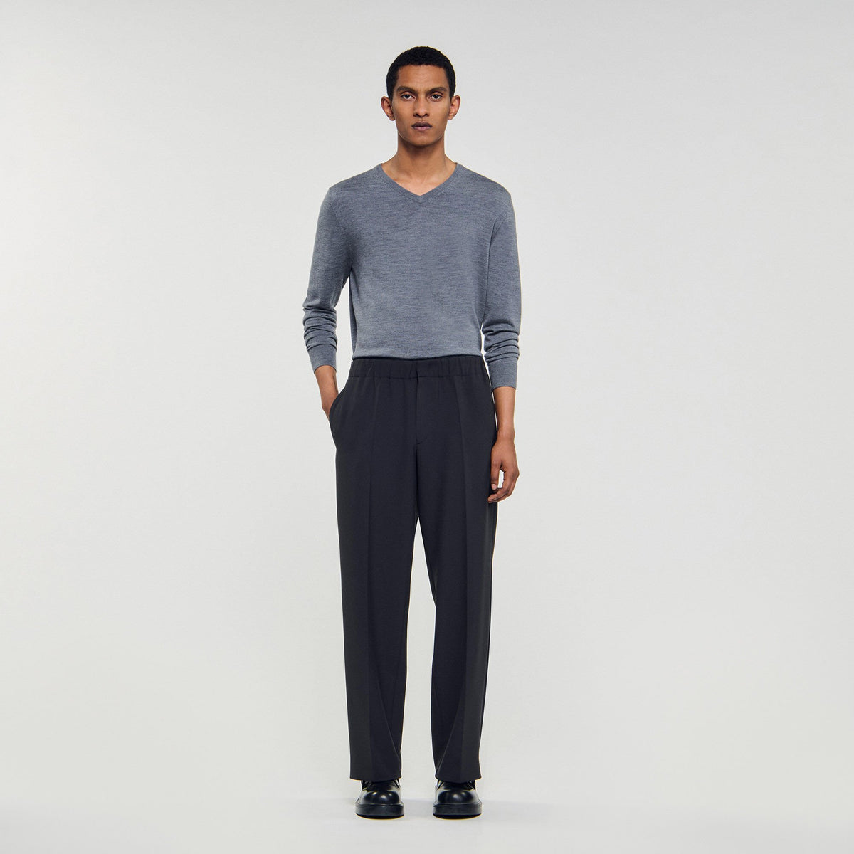 Sandro Wide-leg trousers
