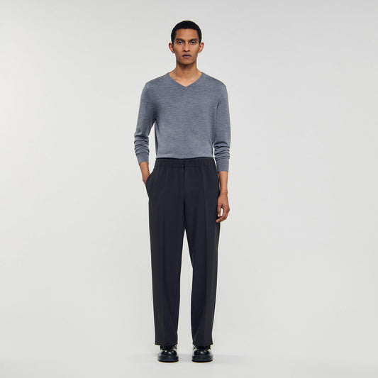 Sandro Wide-leg trousers