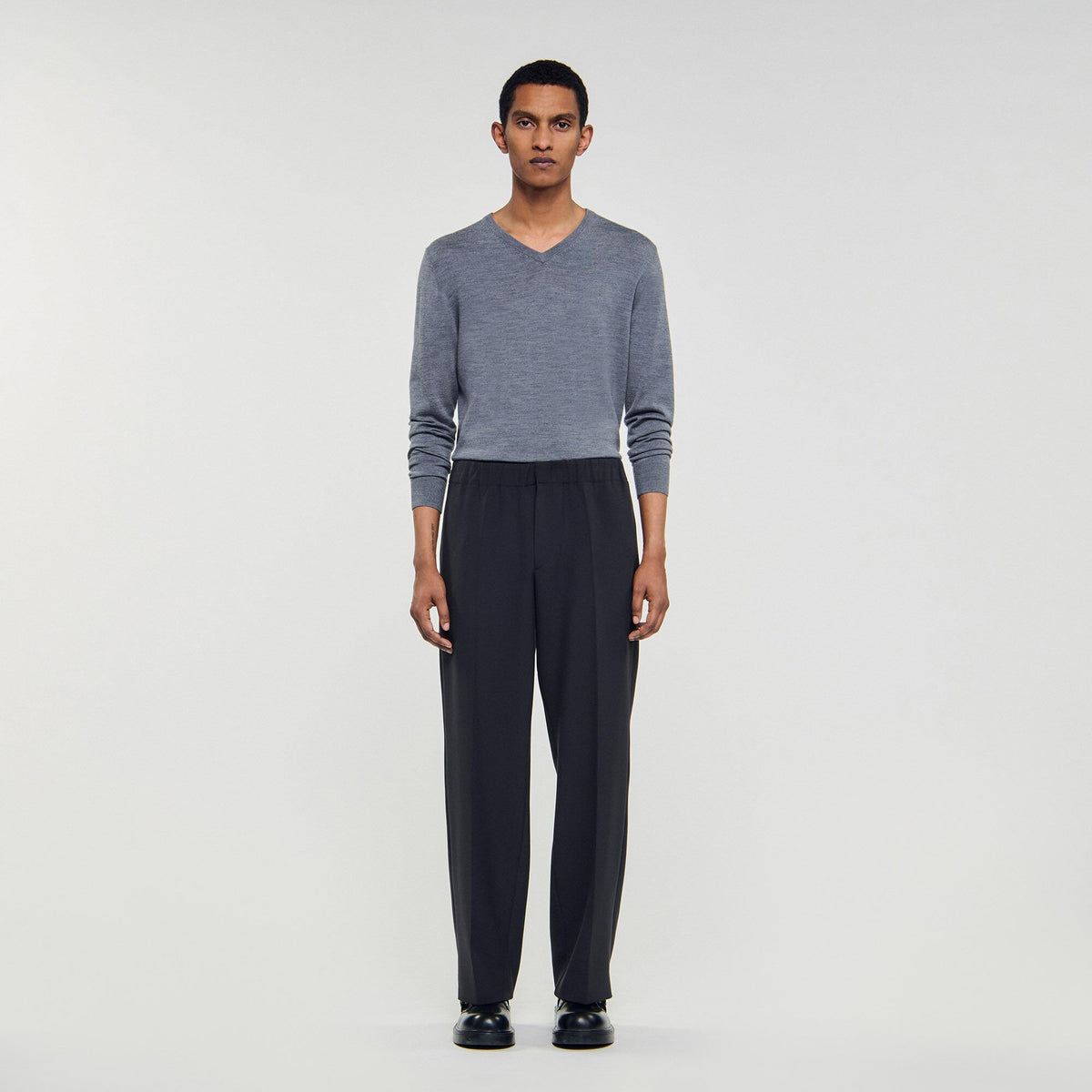 Sandro Wide-leg trousers