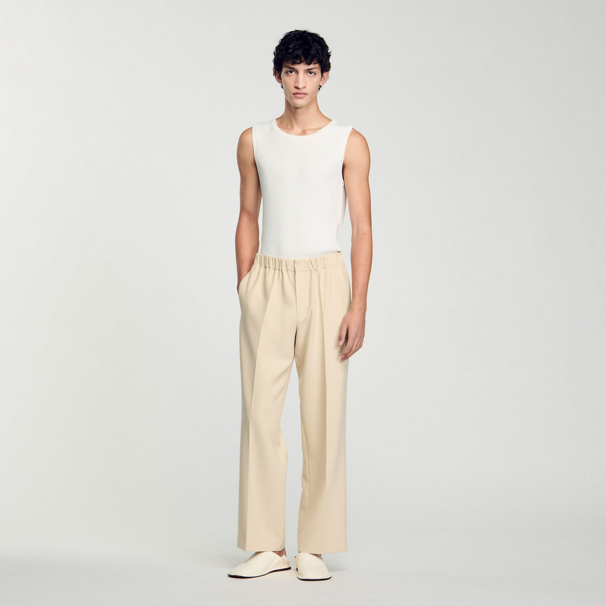 Sandro Wide-leg trousers
