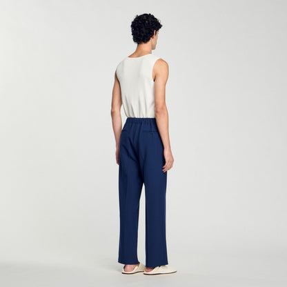Sandro Wide-leg trousers