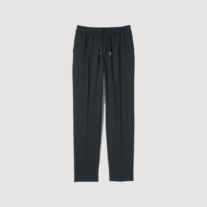 Sandro Elasticated straight-leg trousers
