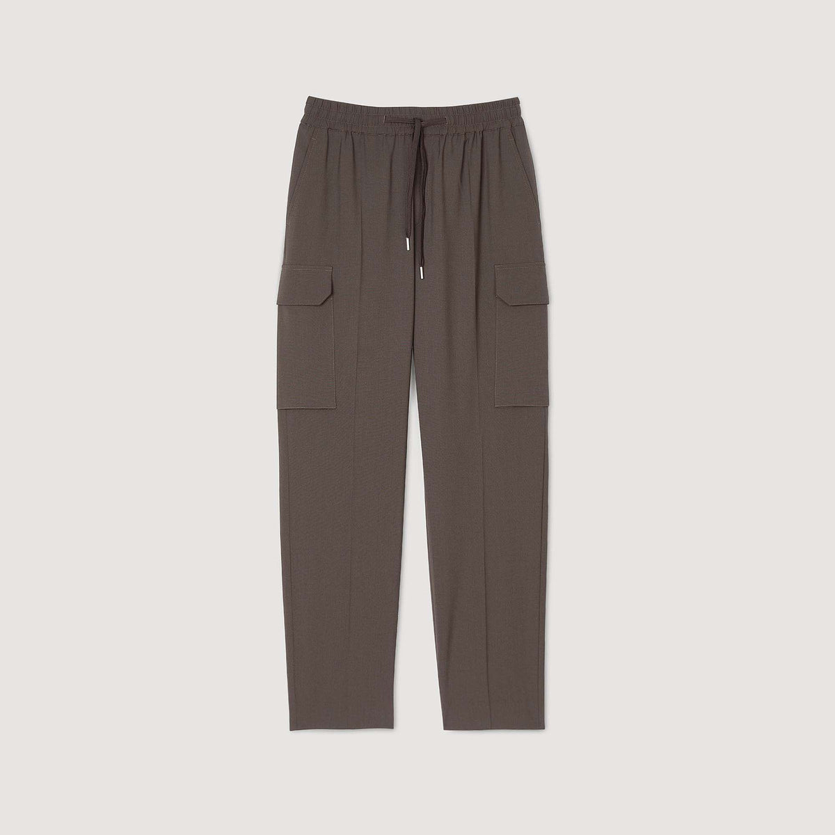 Sandro Elasticated cargo trousers
