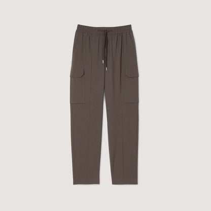 Sandro Elasticated cargo trousers