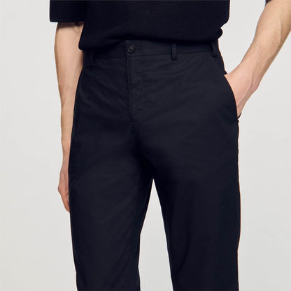 Sandro Cotton carrot-cut trousers