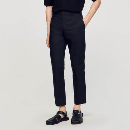 Sandro Cotton carrot-cut trousers