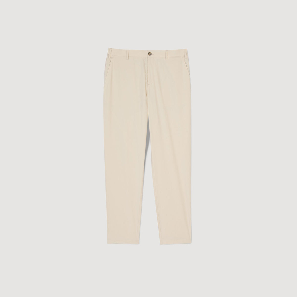 Sandro Cotton carrot-cut trousers