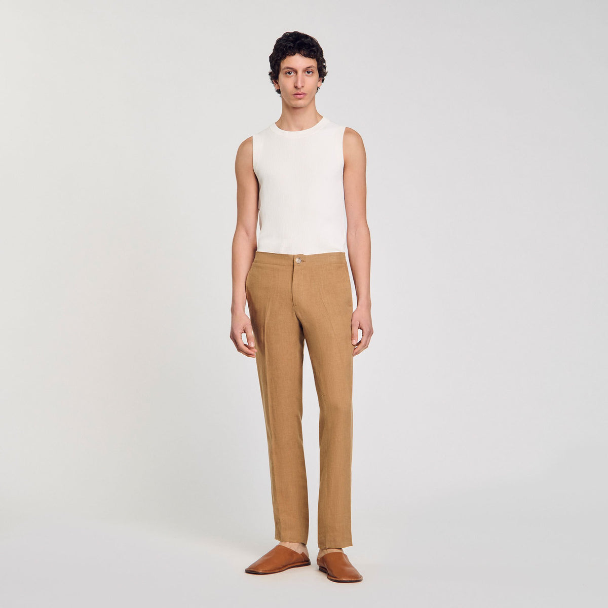 Sandro Linen trousers
