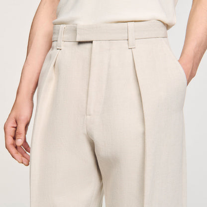 Sandro Wide-leg trousers with creases