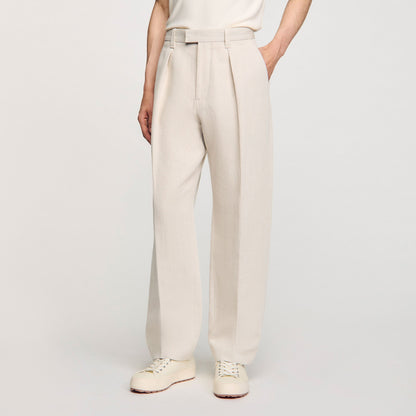 Sandro Wide-leg trousers with creases