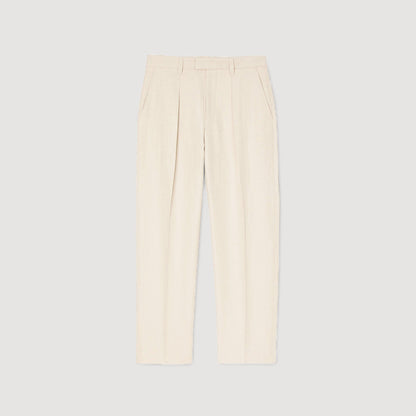Sandro Wide-leg trousers with creases