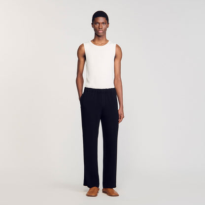 Sandro Pleated trousers
