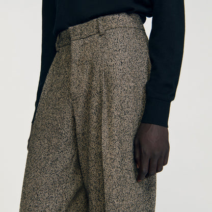 Sandro Wide-leg suit trousers