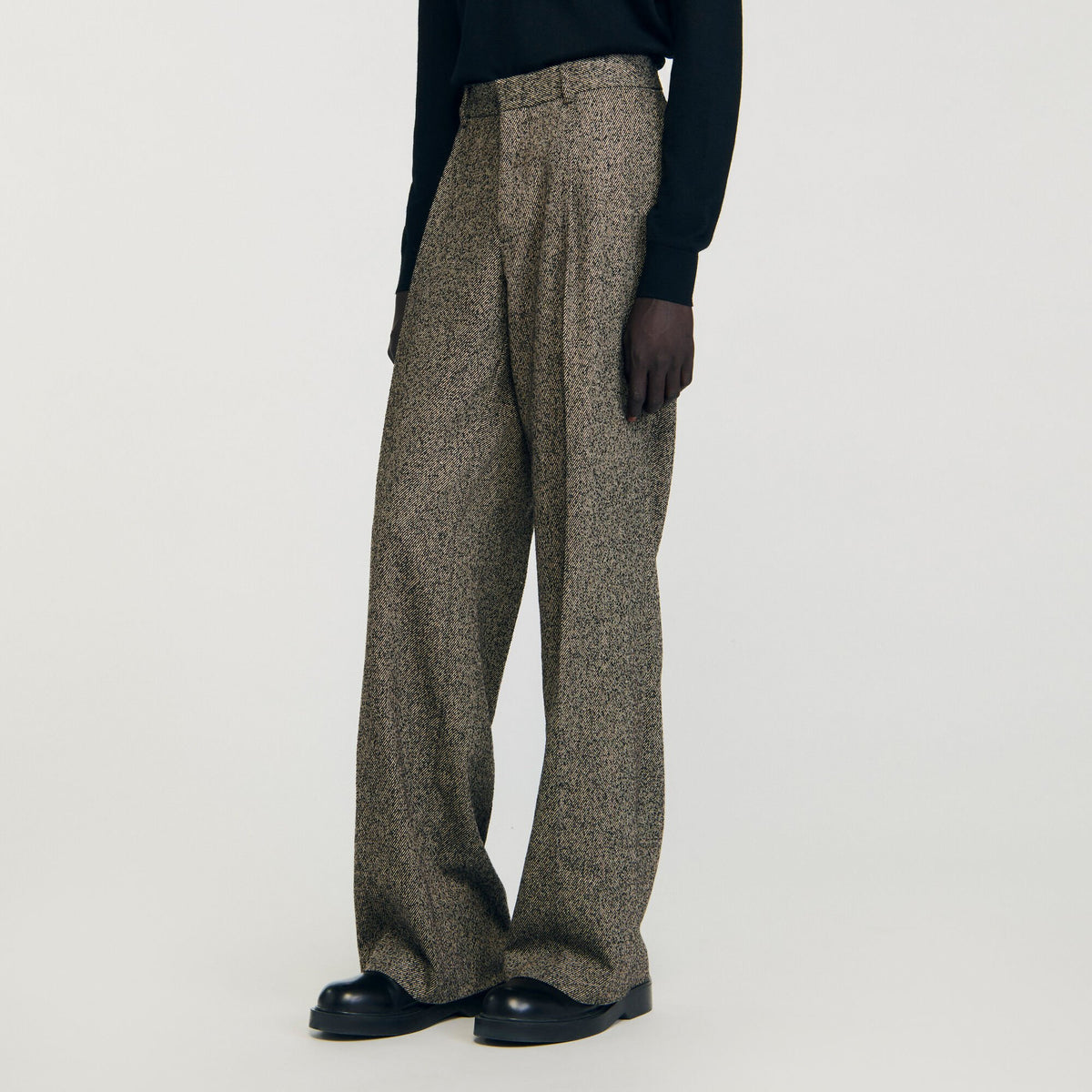 Sandro Wide-leg suit trousers