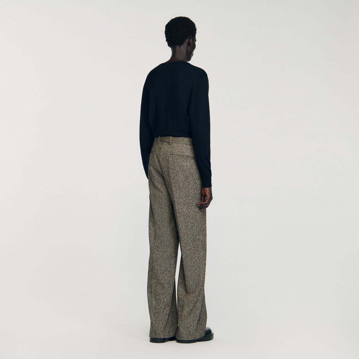 Sandro Wide-leg suit trousers