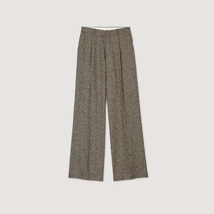 Sandro Wide-leg suit trousers