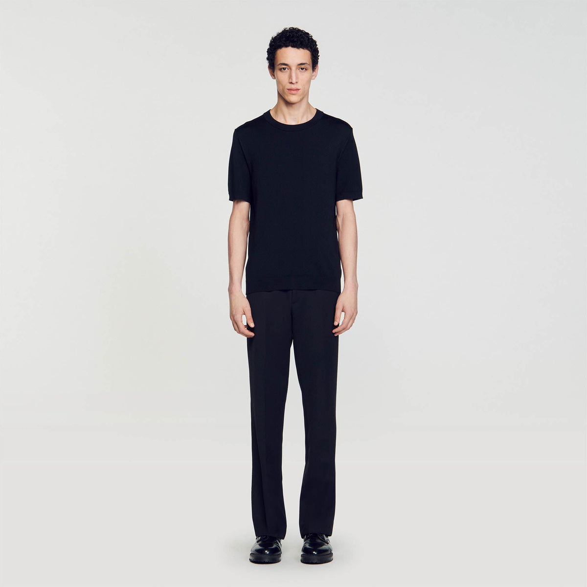 Sandro Knitted T-shirt