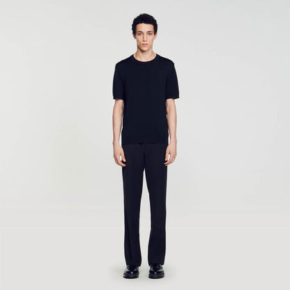 Sandro Knitted T-shirt