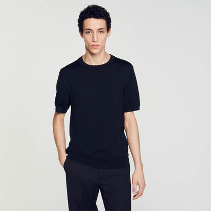 Sandro Knitted T-shirt